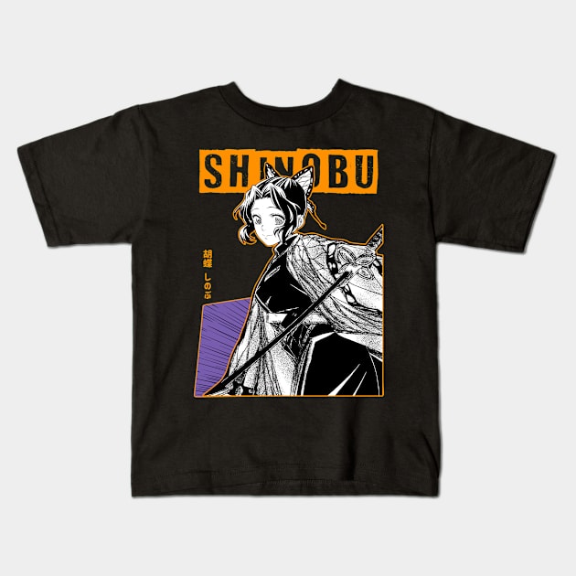 Shinobu Kocho 19 Kids T-Shirt by Mrwaifu